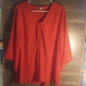 CATO orange blouse